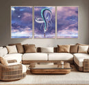 Spirited Away Haku and Chihiro Poster - Anime Lover - Hayao