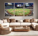 Citi Field Wall Art Print | 3-Panel New York Mets Baseball