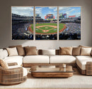 New York Mets Baseball Team Print - Citi Field Stadium Wall