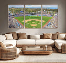 Citi Field Wall Art Print | 3-Panel New York Mets Baseball