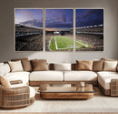 New England Patriots Football Team Print - Foxborough by MyGreatCanvas | Canvas Wall Art Prints | Photo Prints & Wall Decor