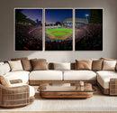 Houston Astros Baseball Print Canvas - Houston Minute Maid