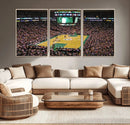 TD Garden Basketball Canvas Wall Art - Boston Celtics Live by MyGreatCanvas | Canvas Wall Art Prints | Photo Prints & Wall Decor