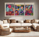 Yayoi Kusama Wall Art Canvas Print, Abstract Art, Large