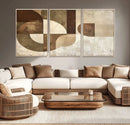 Wabi Sabi Geometric Wall Art | Abstract Modern Minimalist