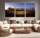 Iowa Hawkeyes Kinnick Stadium Wall Art Canvas Print, Framed