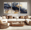 Black Marble Wall Art Canvas Print – Framed Abstract Gold by MyGreatCanvas | Canvas Wall Art Prints | Photo Prints & Wall Decor