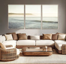 Coastal Cliffs Wall Art Canvas Print – Misty Ocean Seascape
