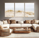 Beach Dunes Wall Art Canvas Print – Framed Serene Coastal