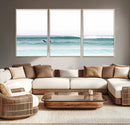 Surfing Wall Art Canvas Print – Framed Ocean Waves