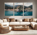 Amalfi Coast Wall Art – Framed Italian Seaside Canvas by MyGreatCanvas | Canvas Wall Art Prints | Photo Prints & Wall Decor