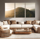 Mountain Wall Art – Framed Sunset Landscape Canvas Artwork, by MyGreatCanvas | Canvas Wall Art Prints | Photo Prints & Wall Decor
