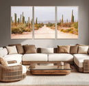 Desert Cactus Wall Art – Framed Southwestern Canvas Artwork, by MyGreatCanvas | Canvas Wall Art Prints | Photo Prints & Wall Decor