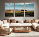 Rustic Farmhouse Wall Art Canvas Print – Teton Range Mormon
