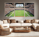 Chicago Bears Soldiers Field Wall Art Canvas Print – Framed
