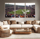 Chicago Bears Soldier Field Wall Art Canvas Print – Framed by MyGreatCanvas | Canvas Wall Art Prints | Photo Prints & Wall Decor