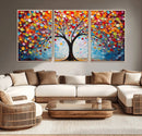 Vibrant Tree of Life Canvas Wall Art – Colorful Abstract by MyGreatCanvas | Canvas Wall Art Prints | Photo Prints & Wall Decor