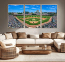 Wrigley Field Baseball Stadium Canvas Wall Art – Packed by MyGreatCanvas | Canvas Wall Art Prints | Photo Prints & Wall Decor
