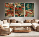 Tsukioka Yoshitoshi Samurai Wall Art – Japanese Katana by MyGreatCanvas | Canvas Wall Art Prints | Photo Prints & Wall Decor