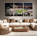 Epic Night Football Stadium Wall Art Canvas Print, Fireworks by MyGreatCanvas | Canvas Wall Art Prints | Photo Prints & Wall Decor