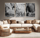 Wild Elephant Wall Art Canvas Print by MyGreatCanvas | Canvas Wall Art Prints | Photo Prints & Wall Decor