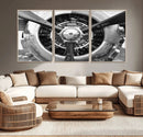 Vintage Airplane Wall Art Canvas Print by MyGreatCanvas | Canvas Wall Art Prints | Photo Prints & Wall Decor