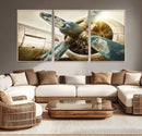 Vintage Airplane Canvas Print by MyGreatCanvas | Canvas Wall Art Prints | Photo Prints & Wall Decor