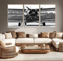 Wall Art Old War Plane Canvas Print by MyGreatCanvas | Canvas Wall Art Prints | Photo Prints & Wall Decor