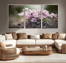 Pink Wild Flower Canvas Print by MyGreatCanvas | Canvas Wall Art Prints | Photo Prints & Wall Decor