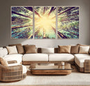 Tree and Sunshine Canvas Print