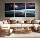 Space and Planet Canvas Print by MyGreatCanvas | Canvas Wall Art Prints | Photo Prints & Wall Decor