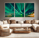 Northern Lights Wall Art Canvas Print by MyGreatCanvas | Canvas Wall Art Prints | Photo Prints & Wall Decor
