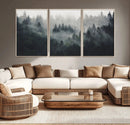 Nature Wall Decor - Serene Triptych Nature Print – Woodland by MyGreatCanvas | Canvas Wall Art Prints | Photo Prints & Wall Decor