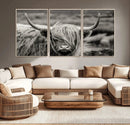 Cow Focus Canvas Wall Art Print by MyGreatCanvas | Canvas Wall Art Prints | Photo Prints & Wall Decor