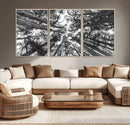 Trees Contemporary Art Canvas Print by MyGreatCanvas | Canvas Wall Art Prints | Photo Prints & Wall Decor