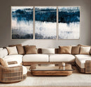 Abstract Blue and White Canvas Art | Large Wall Art for by MyGreatCanvas | Canvas Wall Art Prints | Photo Prints & Wall Decor