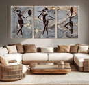 Abstract African Womens Art Canvas Print by MyGreatCanvas | Canvas Wall Art Prints | Photo Prints & Wall Decor
