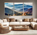 Mountains Forest Autumn Wall Art Canvas Print by MyGreatCanvas | Canvas Wall Art Prints | Photo Prints & Wall Decor