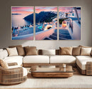 Santorini Island Wall Art Canvas Print by MyGreatCanvas | Canvas Wall Art Prints | Photo Prints & Wall Decor