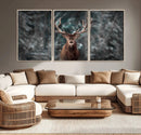 Wall Art Deer Art Animal Canvas, Framed Wall Art Deer Canvas by MyGreatCanvas | Canvas Wall Art Prints | Photo Prints & Wall Decor