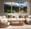 San Juan Nal Forest Wall Art Landscape Canvas Print