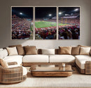 Mississippi State Bulldogs Stadium Wall Art Canvas Print –