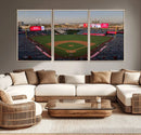 Los Angeles Angels Baseball Canvas Print - Anaheim Angel