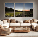 Oregon Ducks Football Team Print - Eugene Autzen Stadium