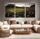 Oregon Stadium Canvas Wall Art - Captivating Game Day Scene