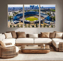 Los Angeles Dodgers Dodger Stadium Wall Art Canvas Print -