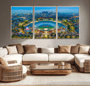 Los Angeles Dodgers Wall Art Canvas, Dodger Stadium Wall Art