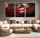Houston Rockets Basketball Team Print Canvas- Houston Toyota