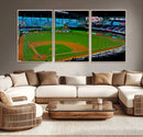Miami Marlins Baseball Team Print - Miami LoanDepot Park