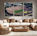 Michigan Wolverines Football Team Print - Ann Arbor Michigan